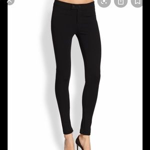Vince ponte skinny black pant.  Size 4. Like new.